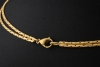Y-Collier Goldene Südsee Perle und Diamanten Handarbeit in Gelbgold 750 