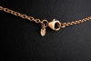Zoccai 1839 Venice Collier mit geflochtenem Perlmutt in 750er Roségold 