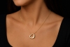 Tiffany & Co. Herz Anhänger Elsa Peretti Open Heart in 750er Gelbgold 
