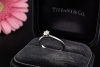 Tiffany & Co. Solitär Ring Setting mit Diamant 0,33 Ct in Platin 950 OVP 