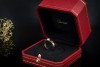 Cartier Love Solitär Ring mit 1 Diamant Brillant 750er Roségold Größe 51 